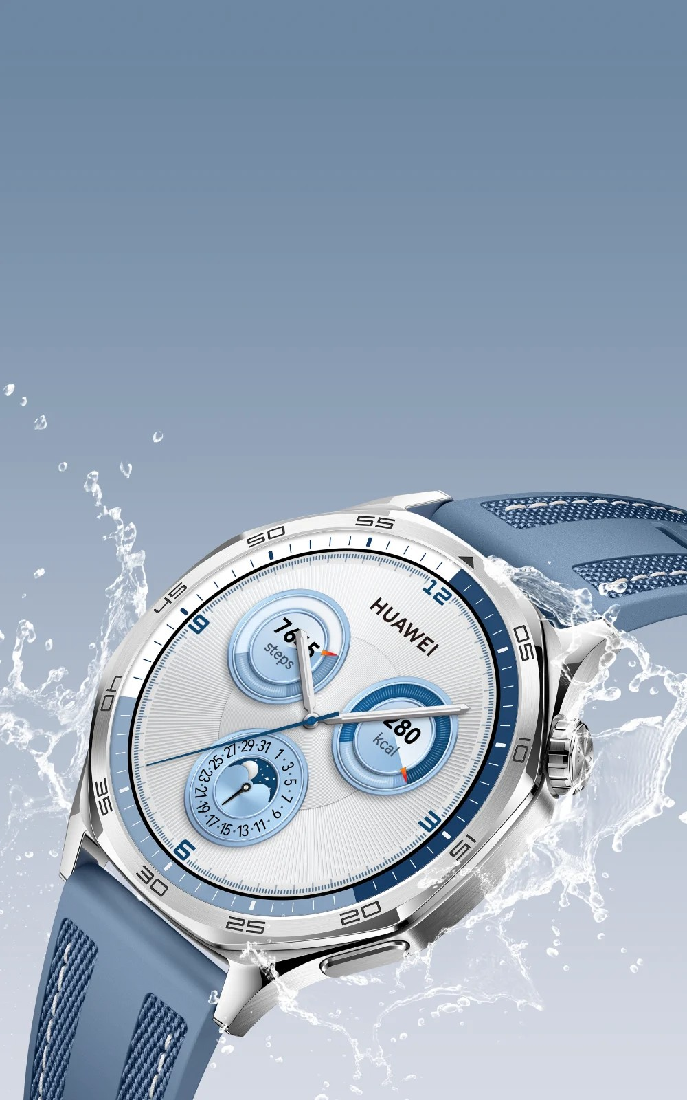 Huawei Watch GT5 ブルー ユウジ】HUAWAI WATCH GT 5 46mm ブルー